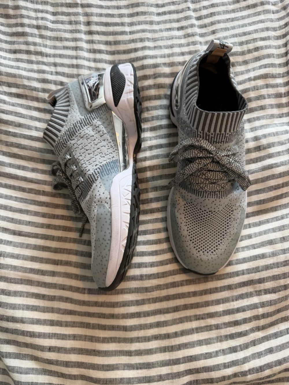 Bloch Alcyone Dance Sneakers Grey Knit